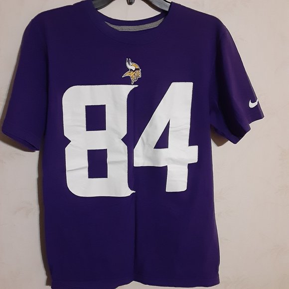 Nike Regular Fit Men's Minnesota Vikings Patterson Jersey T Shirt in Size S - Picture 1 of 5